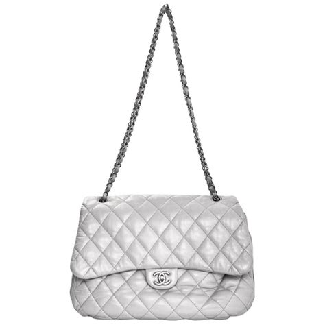 chanel maxi flap bag grey|chanel maxi flap bag lambskin.